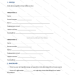 Första sidan av ett äktenskapsförord på A4, skannad sida 1 av 9 med rubrik och löpande juridisk text