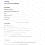 Första sidan av ett aktieägaravtal i A4-format (sida 1 av 6), textdokument