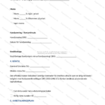 Avbetalningsavtal (A4), sida 2 av 5 — skannad sida med text, tabeller och underskriftsfält