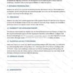 Skannad A4-sida (4 av 5) av ett avbetalningsavtal med text, klausuler och underskriftsfält