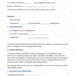 Skannade A4-sidor 3–5 av avtal om delat kontorsutrymme med tryckt text och underskriftsfält