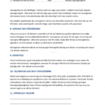 A4-avtal om delat kontorsutrymme, sidor 4–5 med text och signaturrutor