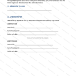 Avtal om distansarbete på A4, uppslag med sidor 4–5, tryckt text och underskriftsfält