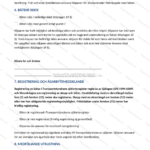 Skannad A4-sida av båtköpebrev, sida 3 av 5 med text, tabeller och signaturfält