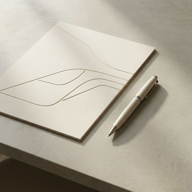 Person skriver på laptop vid skrivbord med anteckningar, smartphone och diagram — blogg om företagande