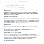 Skannad A4-sida av borgensförbindelse, sidor 3-4 med text och underskrifter