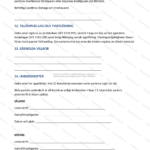 A4-sida (sida 4) av fastighetsköpebrev med tryckt text och handskrivna underskrifter