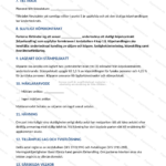 Sidor 3–4 av ett A4-förhandsavtal för fastighetsköp, skannat dokument med text och rubriker