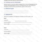 Sida 4 av förlikningsavtal (A4), utskrivet dokument med löpande text och signaturfält