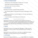 Utskrivet frilansavtal på A4, sidor 3–4 med löpande text, rubriker och punktlistor