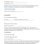 Utskrivet hyresavtal för fritidsbostad, A4 sida 2 av 4 med text och signaturfält
