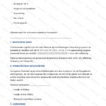 Hyresavtal för fritidsbostad på A4, sidorna 3–4 med löpande text och signaturrader