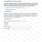 Utskrivet hyresavtal på A4 med sidorna 3–4 synliga