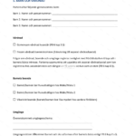 A4-sida 3–4 av hemskillnadsavtal, utskrivet avtal med löpande text, rubriker och underskriftsfält