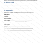 Skannad A4-sida (sida 5) av hemskillnadsavtal med löpande text och underskriftsrader