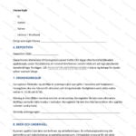 Tredje sidan av hyresavtal för rum på A4 med villkorstext, underskriftsrader och datum