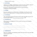 Skannad A4-sida (sida 4) av ett jordbruksarrendeavtal med tryckt text, rubriker och punktlistor