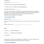 Andra sidan av ett uthyrningsavtal för källarförråd i A4-format, med textparagrafer och signaturrutor