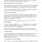 Sida 4 av ett A4-konsultavtal, tryckt dokument med text och en signaturruta