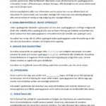 Sida 4 av ett A4-konsultavtal, tryckt dokument med text och en signaturruta