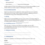 Tredje sidan av ett A4-köpeavtal med tryckt text och underskriftsfält