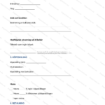 Skannad A4-sida (sida 2) av köpebrev för traktor med text och underskriftsfält