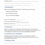 Köpebrev för traktor, A4-sida (sida 4) – skannad sida med text och underskrifter