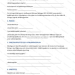 Andra sidan av ett läroavtal (A4), dokument med löpande text, rubriker och signaturfält