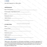 Första sidan av ett lättföretagaravtal i A4-format med rubriker, styckindelad text och underskriftsfält