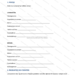 Första sidan av ett leveransavtal på A4 med rubrik och kontraktstext