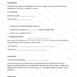 Andra sidan av leveransavtal i A4-format, skannad sida med text och underskriftsfält