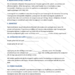 Sida 4 av A4-licensavtal för programvara, utskrivet dokument med text och rubriker