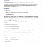 Andra sidan av lokalhyresavtal i A4-format, skannad sida med text, rubriker och avtalsvillkor.