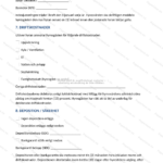 Tredje sidan av lokalhyresavtal i A4-format, skannat dokument med text och signaturrader