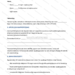 Sida 3 av A4-marknadsföringsavtal med löpande text och underskriftsfält