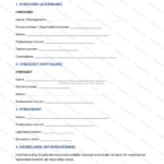 Meddelande om hyreshöjning på A4-sida, sida 1