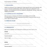 Köpebrev för motorcykel, A4 sida 4 med text och underskriftsfält.