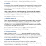 Sida 4 av ett A4-överlåtelseavtal för verksamhet, text i paragrafformat med rubriker och utrymme för underskrifter