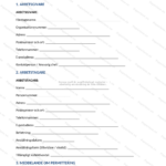 Första sidan av ett permitteringsmeddelande i A4-format, textdokument med rubrik