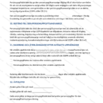 Sida 4 av ett personuppgiftsbiträdesavtal i A4-format, tryckt text med paragrafer och rubriker.