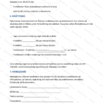 Sida 3 av praktikavtal på A4, textdokument med rubriker, punkter och underskriftsfält.