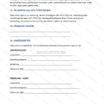 Sida 4 av provisionsbaserat försäljningsavtal i A4-format, textdokument med avtalsvillkor och punkter