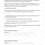 Sida 2 av A4-format samboavtal med text och underskriftsfält