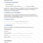 Skannad tredje sida av sekretessavtal (A4) med tryckt text och signaturrad