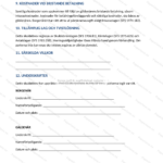 Skuldebrev, sida 4 på A4-papper – utskriven text, beskuren och skalad