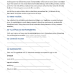 Fjärde sidan av ett A4-sponsoravtal med text, paragrafindelning och signaturrader