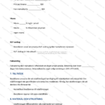 Tredje sidan av ett städavtal i A4-format med text, rubriker och punktlistor
