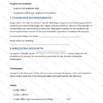 Fjärde sidan av ett A4 stuguthyrningsavtal med villkor, punktlistor och plats för underskrifter