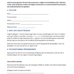 Första sidan av ett testamente på A4-papper, utskrivet dokument med text