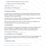 Fjärde sidan av traktoruthyrningsavtal (A4) med text, villkor och underskriftsfält.